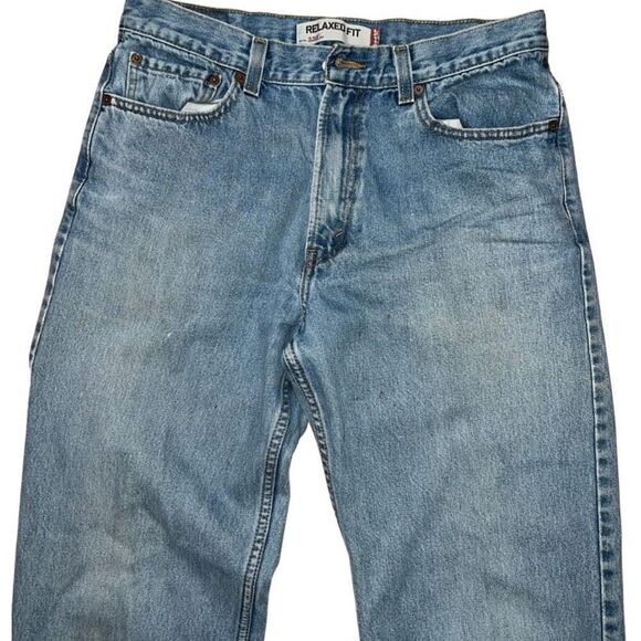 Vintage Levi’s 550 Relaxed Fit Medium Wash Men size 34/36 - Picture 2 of 12